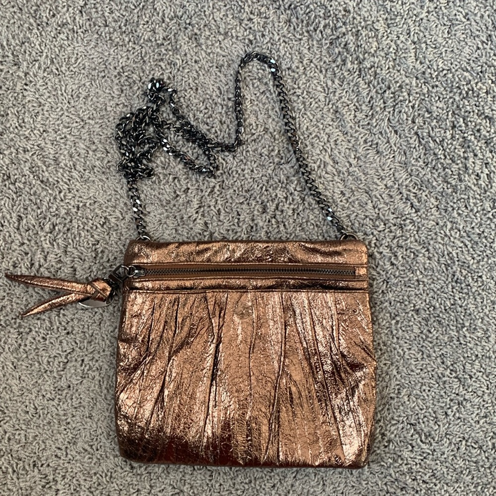 Kenneth Cole Reaction Bronze Crossbody Bag